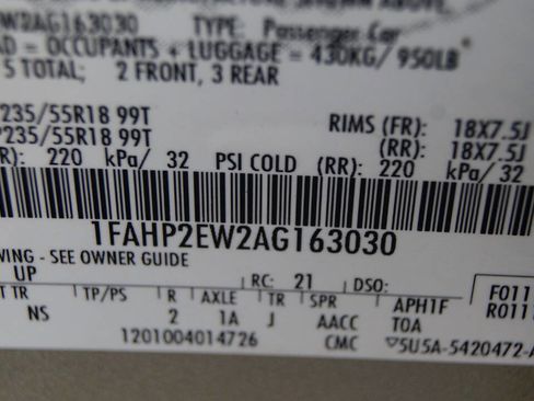 Used 2010 Ford Taurus SEL image 13