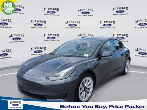 Used 2022 Tesla Model 3 Long Range AWD/4WD image 1
