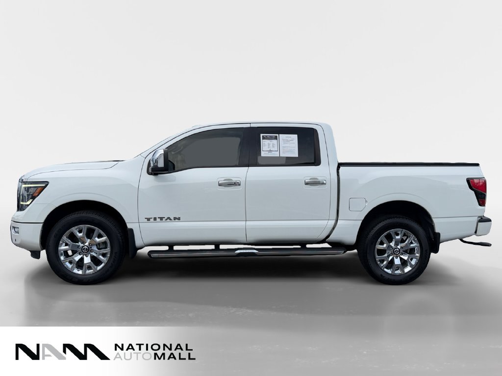 Used 2021 Nissan Titan SL w/ Moonroof Package AWD/4WD image 2