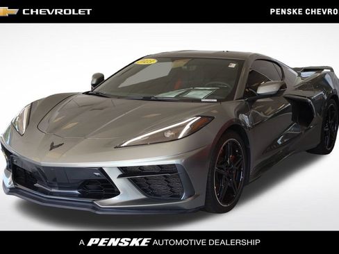 Used 2023 Chevrolet Corvette Stingray Preferred Cpe w/ Z51 Performance Package RWD image 1