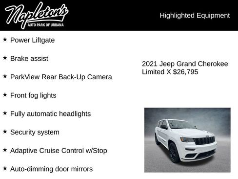 Used 2021 Jeep Grand Cherokee Limited X image 8
