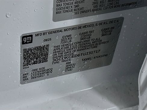 New 2026 Chevrolet Silverado 1500 Custom Trail Boss image 33