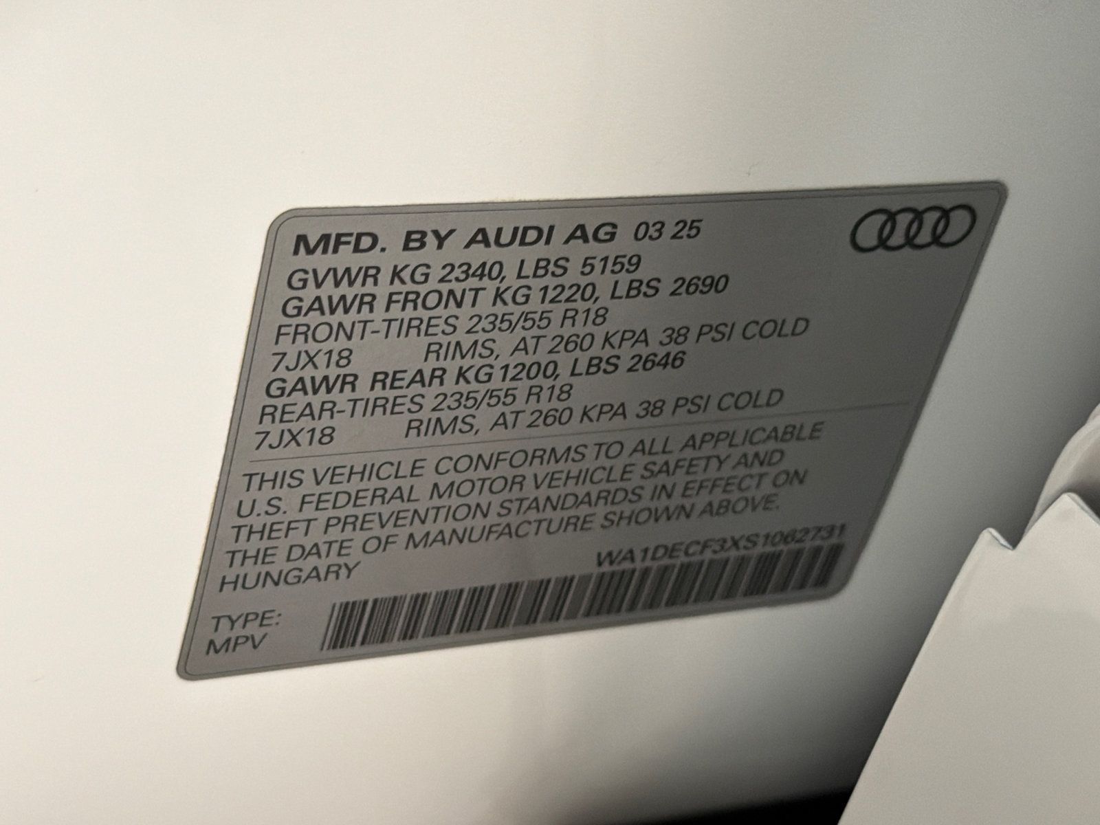 Used 2025 Audi Q3 2.0T Premium AWD/4WD image 19