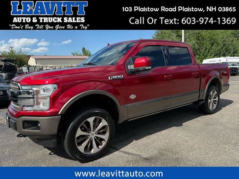 Used 2018 Ford F150 King Ranch w/ Equipment Group 601A Luxury AWD/4WD image 1