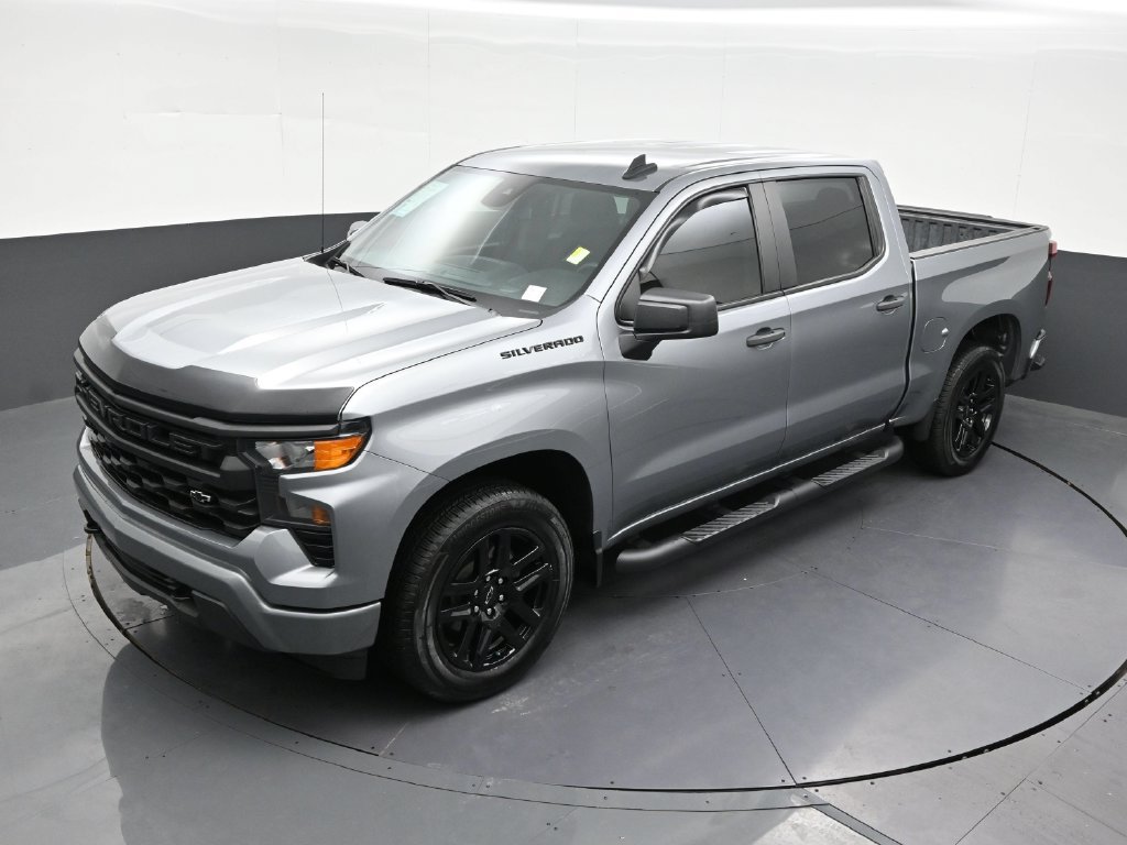 Used 2024 Chevrolet Silverado 1500 Custom w/ Turbomax Blackout Package RWD image 24