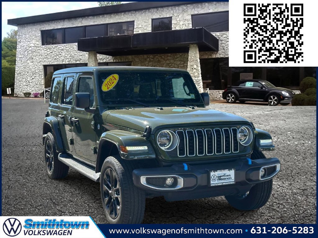 Used 2024 Jeep Wrangler Unlimited Sahara w/ Technology Group AWD/4WD image 1