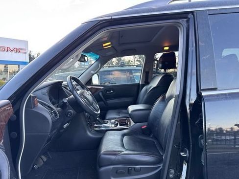 Used 2017 Nissan Armada Platinum w/ Captain Seat Package AWD/4WD image 3