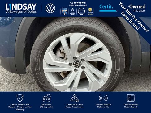 Certified 2022 Volkswagen Atlas SE image 9
