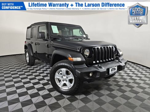 Used 2022 Jeep Wrangler Unlimited Sport image 1