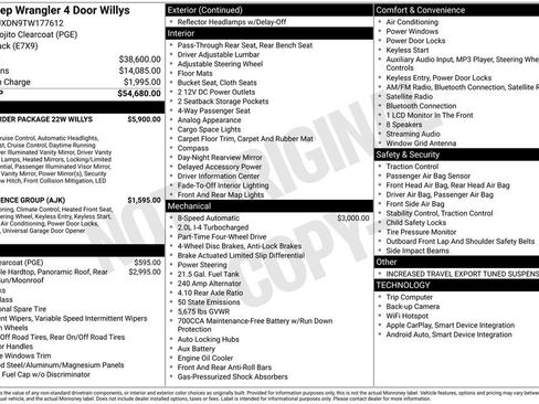 New 2026 Jeep Wrangler Willys image 27