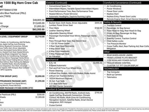 Used 2022 RAM 1500 Big Horn AWD/4WD image 2