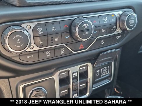 Used 2018 Jeep Wrangler Unlimited Sahara AWD/4WD image 23