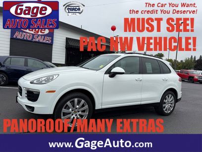 Used 2017 Porsche Cayenne Platinum Edition