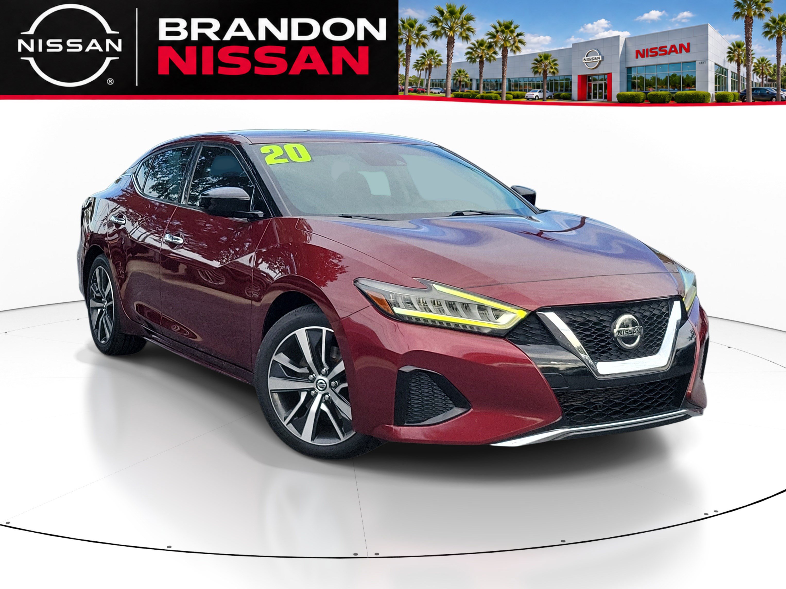 Used 2020 Nissan Maxima 3.5 S w/ Floor Mat Group FWD image 1