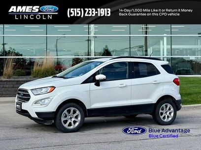 Used 2021 Ford EcoSport SE w/ SE Convenience Package