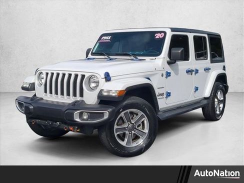 Used 2020 Jeep Wrangler Unlimited Sahara image 1