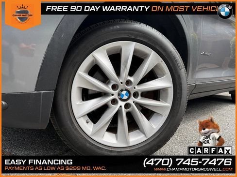 Used 2016 BMW X3 xDrive28i w/ Premium Package AWD/4WD image 4
