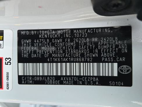Certified 2024 Toyota Camry XSE image 35