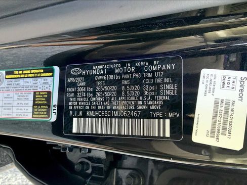 Used 2021 Genesis GV80 3.5T w/ Advanced Package 06 image 61