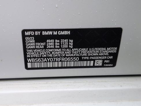 Used 2024 BMW M3 CS w/ M Driver's Package image 32