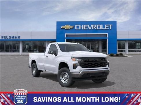 New 2026 Chevrolet Silverado 1500 W/T w/ WT Safety Package AWD/4WD image 1
