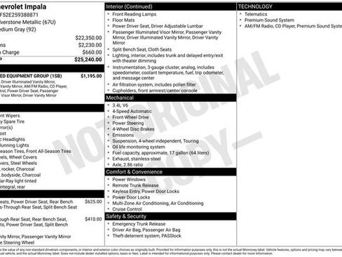 Used 2005 Chevrolet Impala w/ Preferred Equipment Group FWD image 4