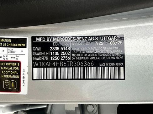 New 2026 Mercedes-Benz C 300 4MATIC Sedan image 16