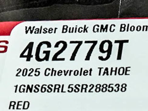 Used 2025 Chevrolet Tahoe Premier AWD/4WD image 34