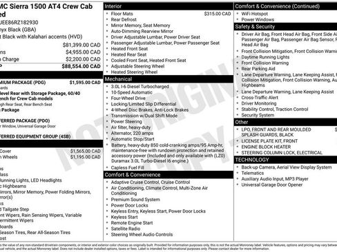 Used 2024 GMC Sierra 1500 AT4 w/ AT4 Premium Package AWD/4WD image 6