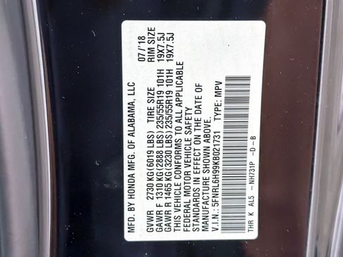 Used 2019 Honda Odyssey Elite image 30