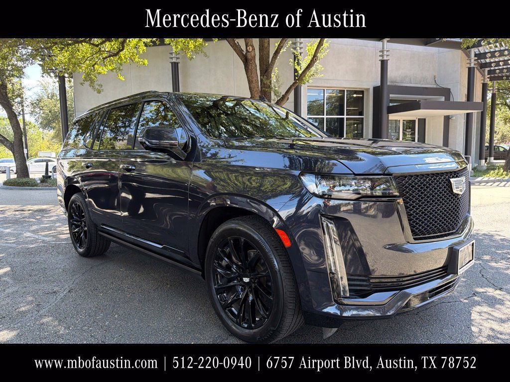 Used 2023 Cadillac Escalade Sport w/ LPO, ONYX Package AWD/4WD image 1