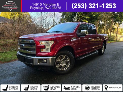 Used 2016 Ford F150 Lariat w/ Equipment Group 502A Luxury image 1