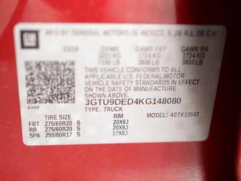 Used 2019 GMC Sierra 1500 SLT w/ SLT Premium Package image 44