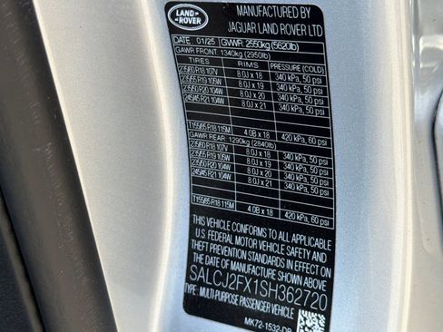 Certified 2025 Land Rover Discovery Sport S AWD/4WD image 26