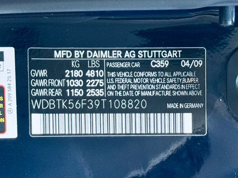 Used 2009 Mercedes-Benz CLK 350 Cabriolet image 28