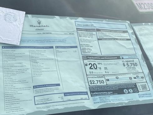 Used 2023 Maserati Ghibli GT image 51