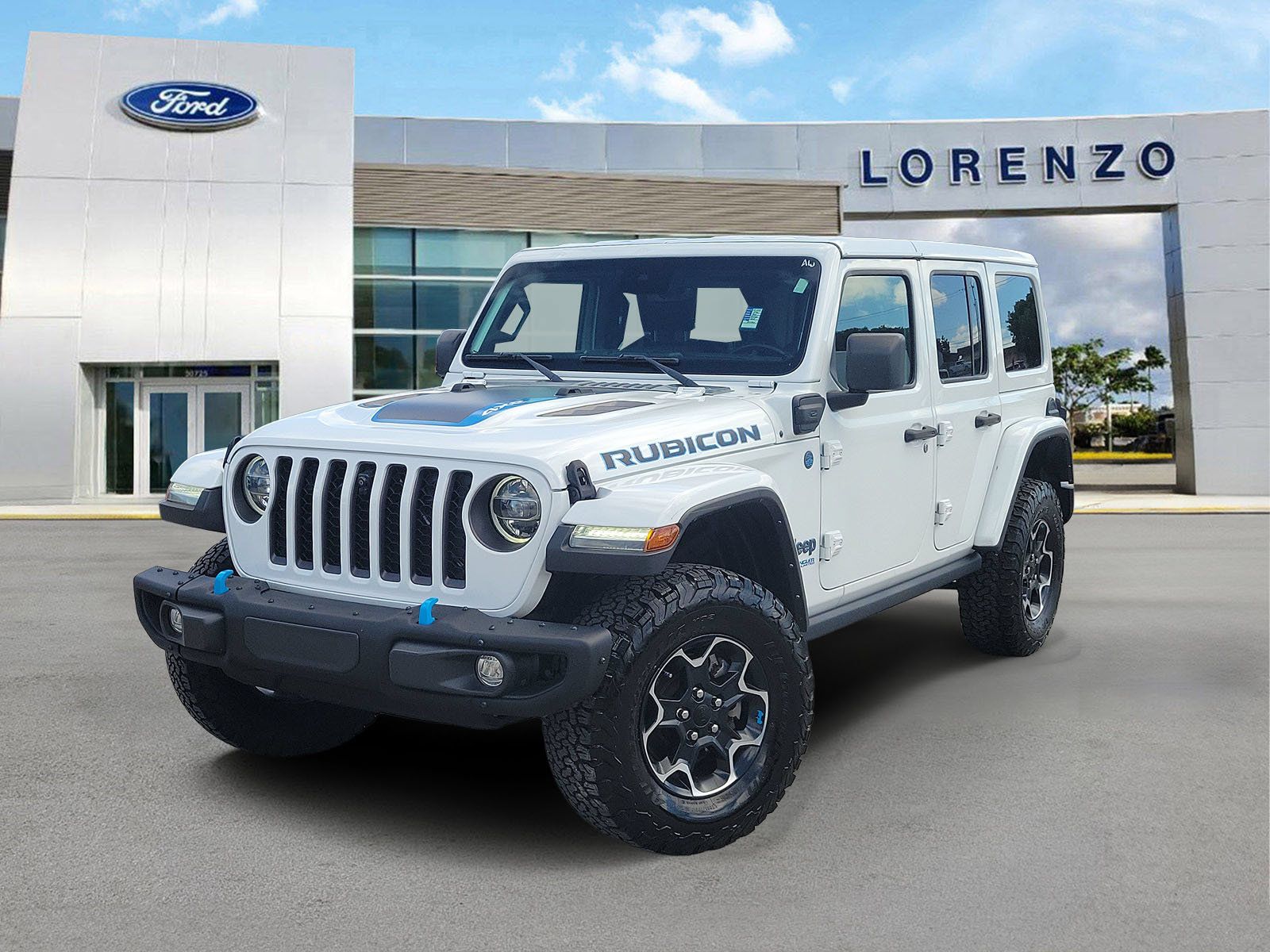 Used 2022 Jeep Wrangler Unlimited Rubicon 4xe w/ Steel Bumper Group AWD/4WD 360° Tour