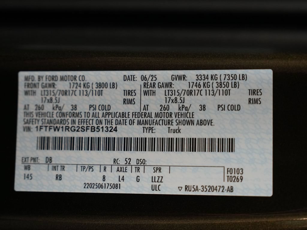 Used 2025 Ford F150 Raptor AWD/4WD image 15