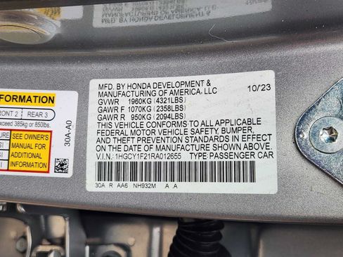 Used 2024 Honda Accord LX image 33