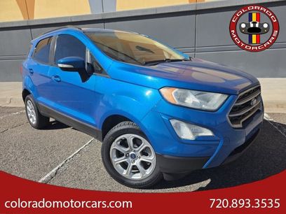 Used 2020 Ford EcoSport SE w/ SE Convenience Package