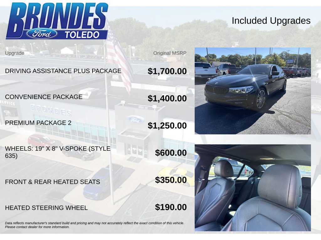 Used 2019 BMW 540i xDrive AWD/4WD image 6