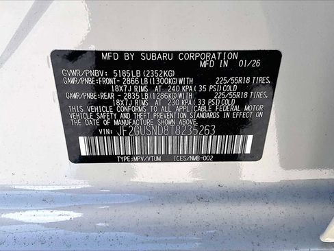 New 2026 Subaru Crosstrek 2.5i Limited image 19