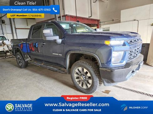 Used 2021 Chevrolet Silverado 2500 Custom w/ Custom Value Package AWD/4WD image 5