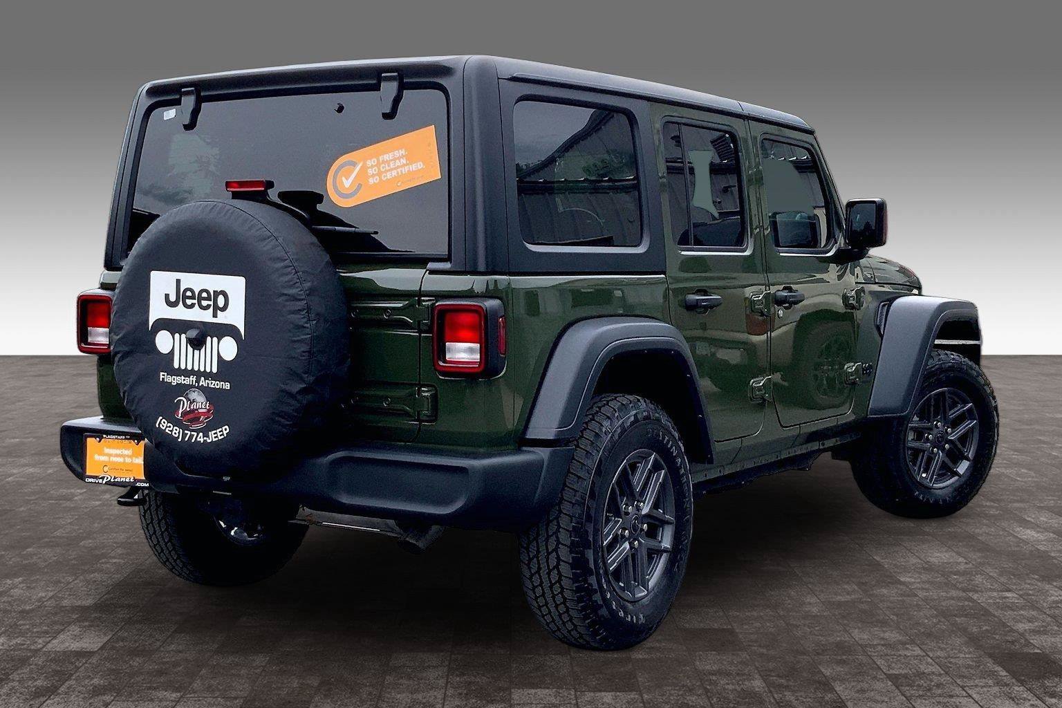 Certified 2024 Jeep Wrangler Unlimited Sport AWD/4WD image 13