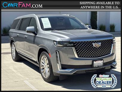 Used 2021 Cadillac Escalade ESV Premium Luxury w/ Driver Assist Tech Package