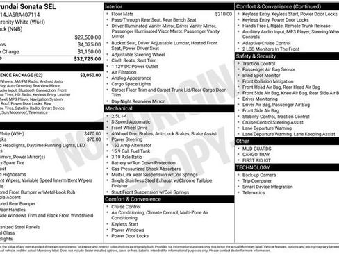 Used 2024 Hyundai Sonata SEL w/ Convenience Package image 10