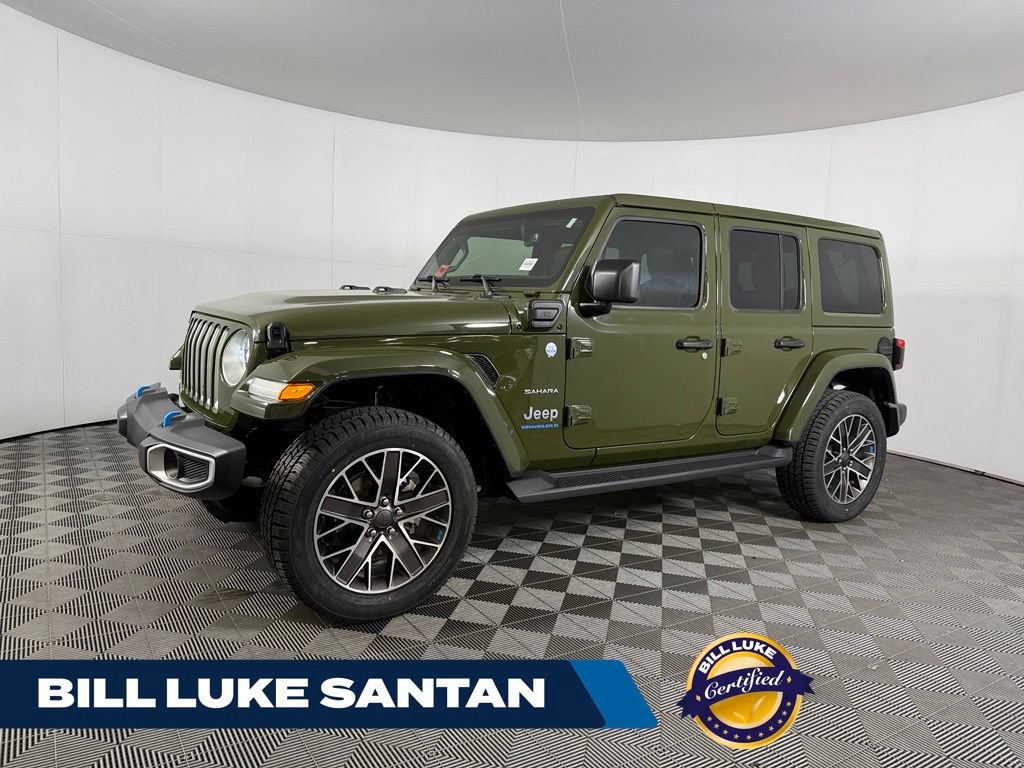 Used 2023 Jeep Wrangler Unlimited Sahara w/ Cold Weather Group AWD/4WD 360° Tour