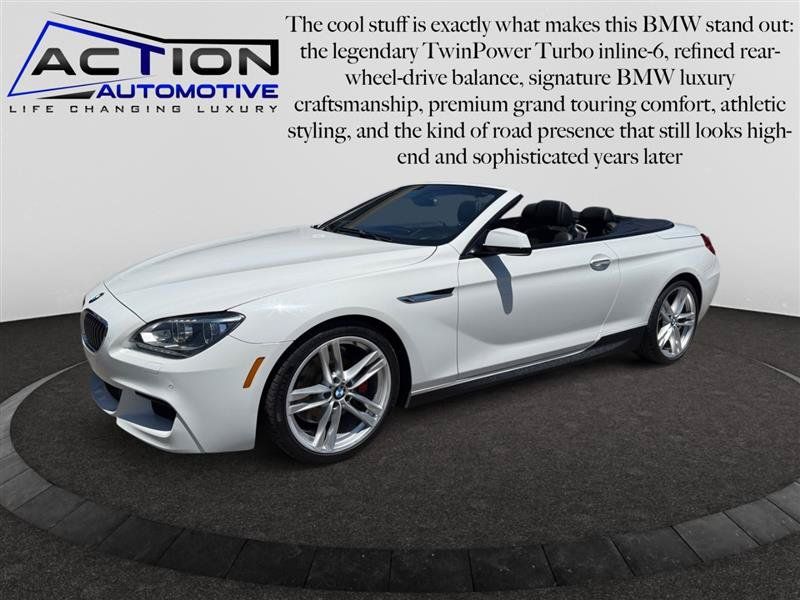 Used 2015 BMW 640i Convertible RWD image 4