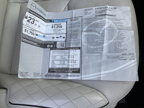 Used 2021 MAZDA CX-9 Signature image 18