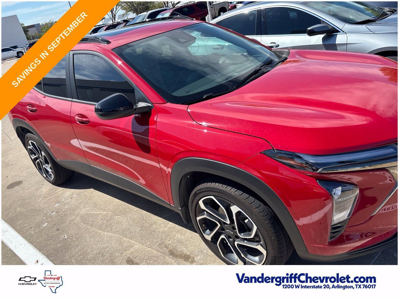 Used 2026 Chevrolet Trax RS w/ Sunroof Package FWD image 3